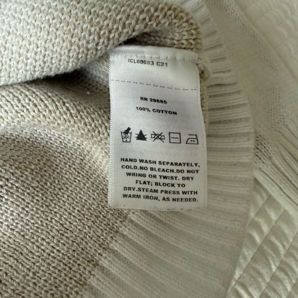 Pendleton Montera Cotton Pullover Sweater With Ha… - image 4